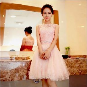 Pink Prom Dress / Evening Gown size 8.